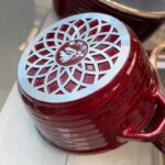 سرویس قابلمه 7 پارچه عروس مدل خطی - تصویر 5