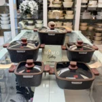 سرویس قابلمه 10 پارچه یو سی سی لایف قالب مربع - تصویر 6