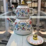 کتری قوری لعابی طرح دار لورنز در طرح های مختلف - تصویر 14