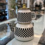 کتری قوری لعابی طرح دار لورنز در طرح های مختلف - تصویر 9