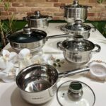 سرویس قابلمه استیل کرکماز 16 پارچه - تصویر 9