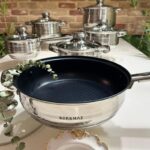 سرویس قابلمه استیل کرکماز 16 پارچه - تصویر 5