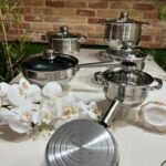 سرویس قابلمه استیل کرکماز 16 پارچه - تصویر 3