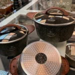 سرویس قابلمه ۶ پارچه لایف اسمایل مدل life pe 28-24-20 - تصویر 3