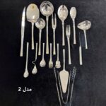 سرویس قاشق چنگال استیل 30 نفره ۱۴۳ پارچه - تصویر 2