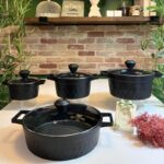 سرویس قابلمه 8 پارچه کاندید مدل اونیکس