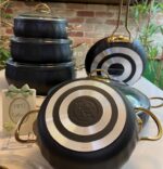 سرویس قابلمه چدن گرانيتی ۱۱ پارچه - مدل لورنز - تصویر 11