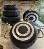 سرویس قابلمه چدن گرانيتی ۱۱ پارچه - مدل لورنز - تصویر 5