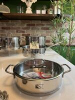 ماهیتابه استیل برند کی اس تی - طرح جدید