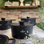 قابلمه راکلند تکی چدن گرانیتی قالب آلمانی در سایز های مختلف - تصویر 2