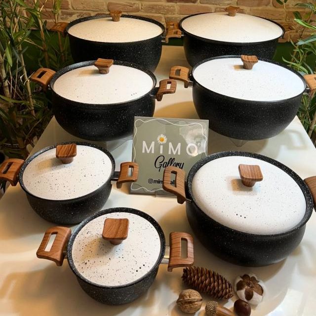 mini_31-e1722327645408.jpg قابلمه تکی هاناتک رنگ مشکی با درب سفید در سایزهای مختلف - تصویر 1