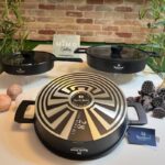 ماهیتابه چدن گرانیتی برند راکلند قالب آلمانی - تصویر 4