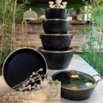 سرویس قابلمه 11 پارچه اویز پلاس قالب ویولا در چندرنگ - تصویر 12