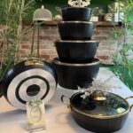 سرویس قابلمه 11 پارچه اویز پلاس قالب ویولا در چندرنگ - تصویر 10