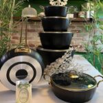 سرویس قابلمه 11 پارچه اویز پلاس قالب ویولا در چندرنگ