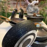 ست ماهیتابه چدن گرانیتی 11 پارچه اویز تحت لیسانس ترک - تصویر 2