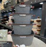 سرویس قابلمه 10 پارچه مربعی برلین - تصویر 4