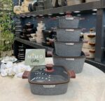 سرویس قابلمه 10 پارچه مربعی برلین - تصویر 5