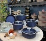 سرویس قابلمه 9 پارچه چدن گرانیتی پرارین - تصویر 9