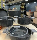 سرویس قابلمه 9 پارچه چدن گرانیتی پرارین - تصویر 21