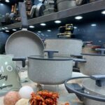 سرویس قابلمه 9 پارچه چدن گرانیتی پرارین - تصویر 18