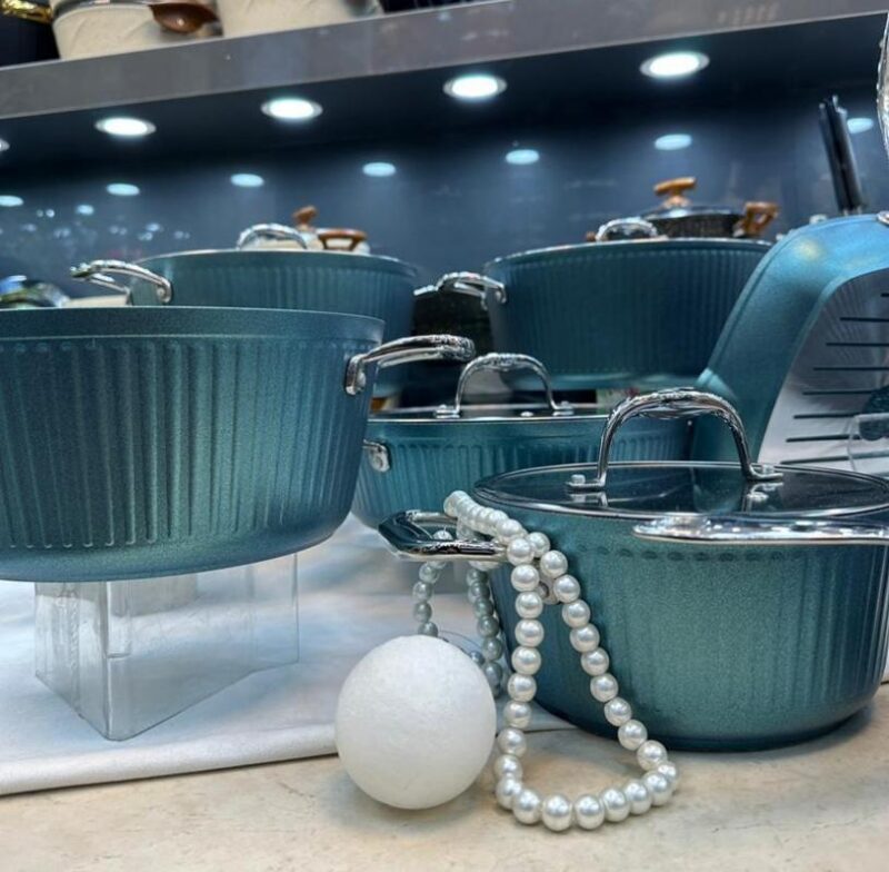 سرویس قابلمه kzp کی زد پی 14 پارچه مدل آلما - تصویر 15