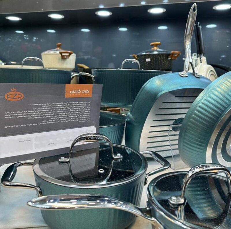 سرویس قابلمه kzp کی زد پی 14 پارچه مدل آلما - تصویر 16