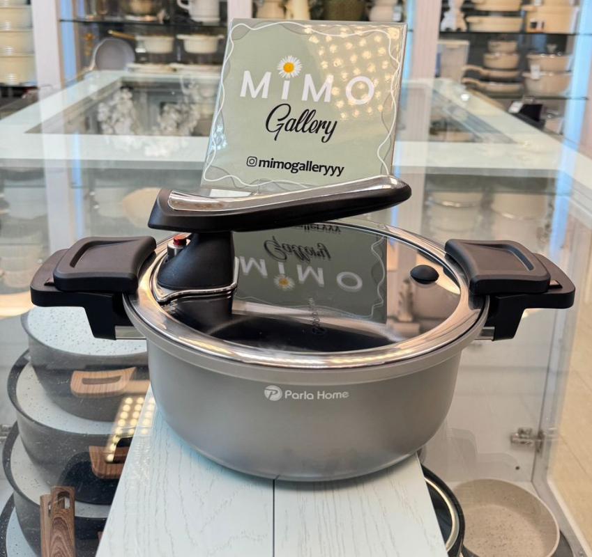 زودپز کم فشار پارلاهوم با دیواره های کوتاه مدل 1150 الف