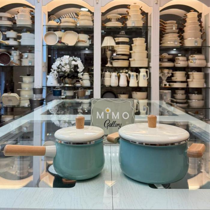 نیم ست قابلمه لعابی وارداتی برند بوشیلانگ ب