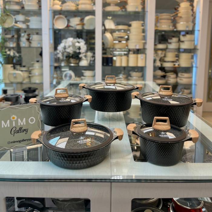 سرویس قابلمه 10 پارچه لایف اسمایل مدل MR10 ب