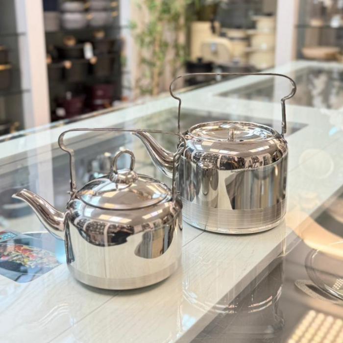 کتری قوری استیل نزاز مدل 2302 د