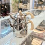 کتری قوری استیل نزاز طرح دسته بغل باکالیت مدل 2412 - تصویر 5