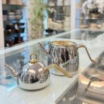 کتری قوری استیل نزاز طرح دسته طلایی - تصویر 7