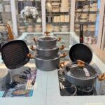 سرویس قابلمه ۱۰ پارچه چدن گرانیتی برند pmt - تصویر 15