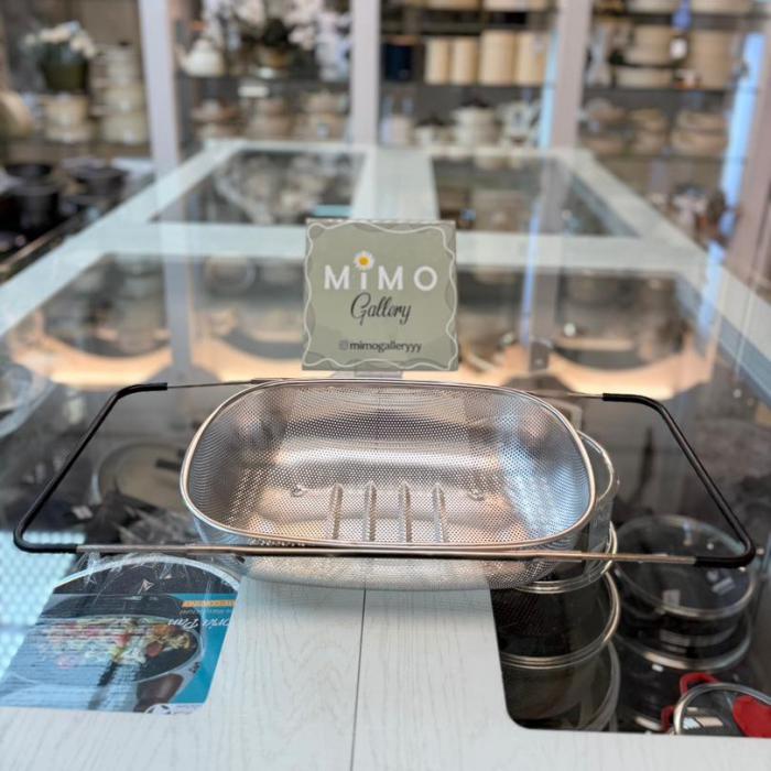 سبد سینک ظرفشویی استیل مدل کشویی ج