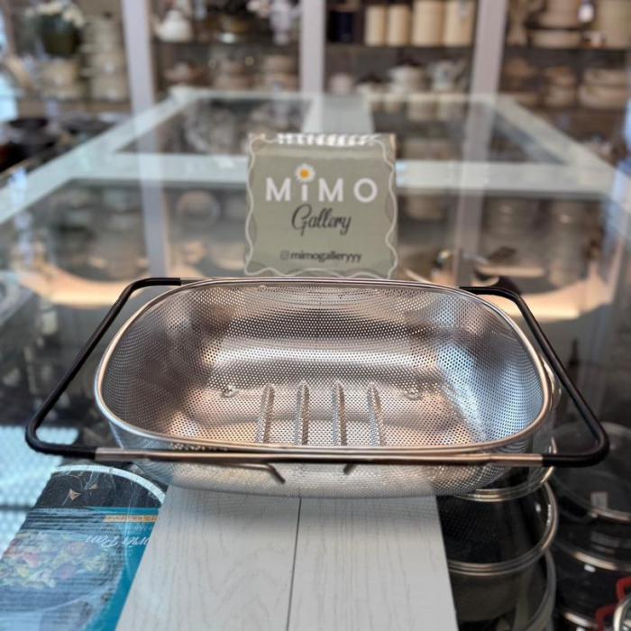 سبد سینک ظرفشویی استیل مدل کشویی د