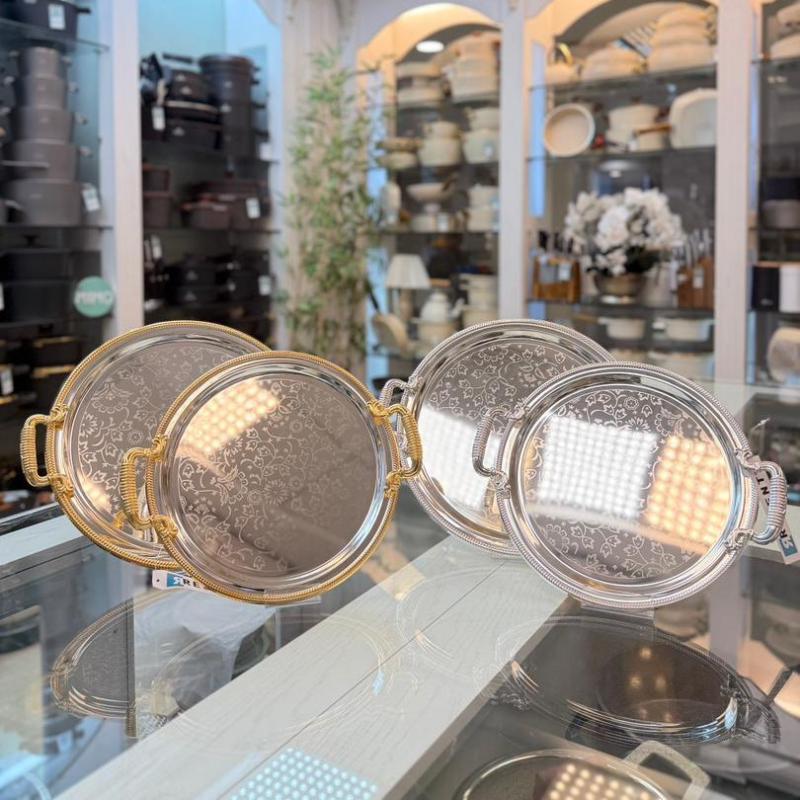 mini_IMG-20251007-WA0053.jpg سینی دوقلو استیل سفارش امارات مدل گرد دسته دار - تصویر 1