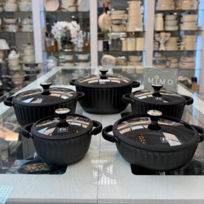 سروسی قابلمه 10 پارچه زیو مدل 8700 ب