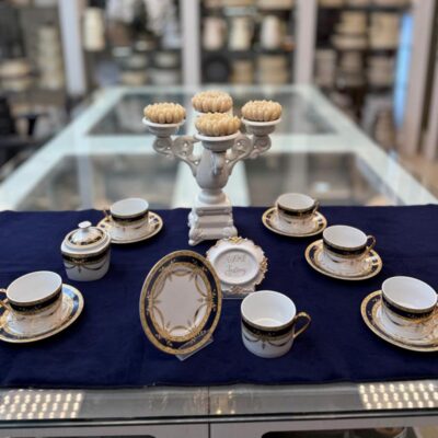 ست فنجان و نعلبکی کلاسیک مدل انگلیسی ه