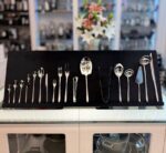 سرویس قاشق چنگال استیل 30 نفره ۱۴۳ پارچه