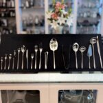 سرویس قاشق چنگال استیل 30 نفره ۱۴۳ پارچه