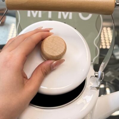 کتری لعابی استوانه ای برند لانگفی ححح