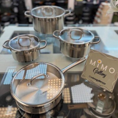 سرویس قابلمه 8 پارچه استیل برند عرشیا ب