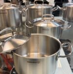 قابلمه تک استیل کرکماز با درب تمام استیل - تصویر 9