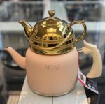 کتری قوری نزاز با قوری طلایی مدل 2407 - تصویر 5