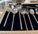 سرویس قاشق چنگال استیل 30 نفره ۱۴۳ پارچه - تصویر 14