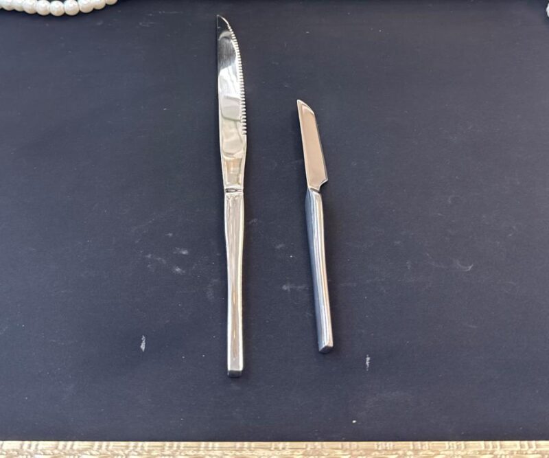 سرویس قاشق چنگال استیل 30 نفره ۱۴۳ پارچه - تصویر 9