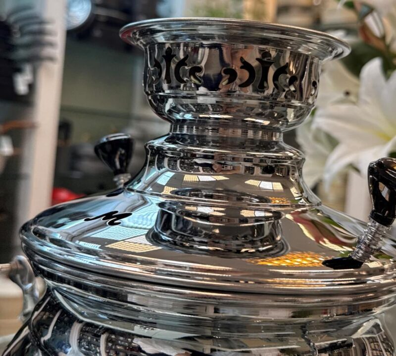 سماور گازی استیل برند ماندگار - تصویر 5