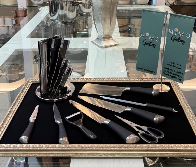 سرویس کارد و ساطور 9 پارچه برند ایگوری - تصویر 4