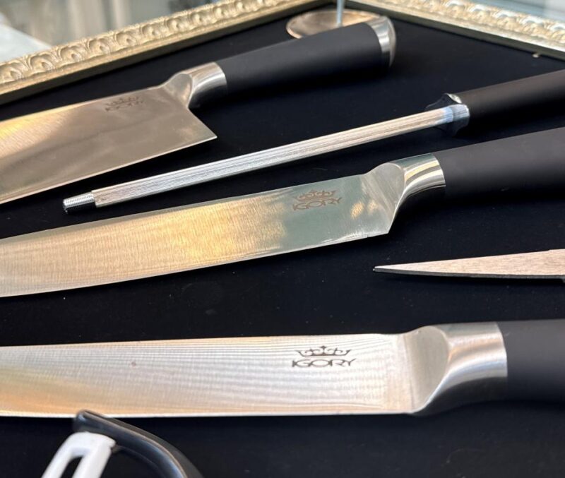 سرویس کارد و ساطور 9 پارچه برند ایگوری - تصویر 2